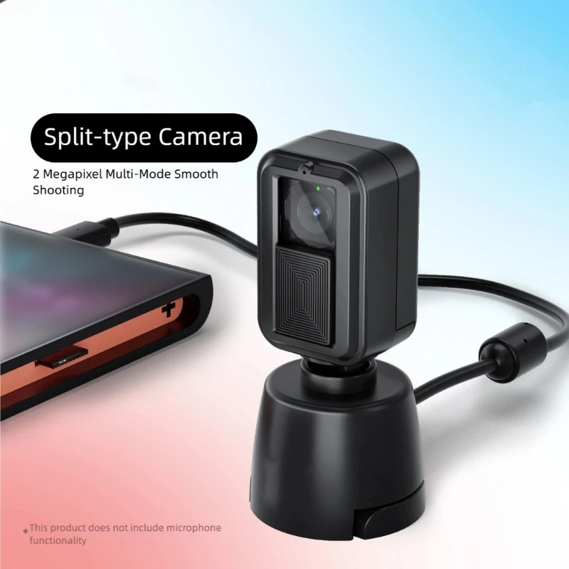 كاميرا ويب R1WD Plug Play بعدسة مزدوجة 1080P لترفيه بث الألعاب في الوقت الحقيقي NS2 #3