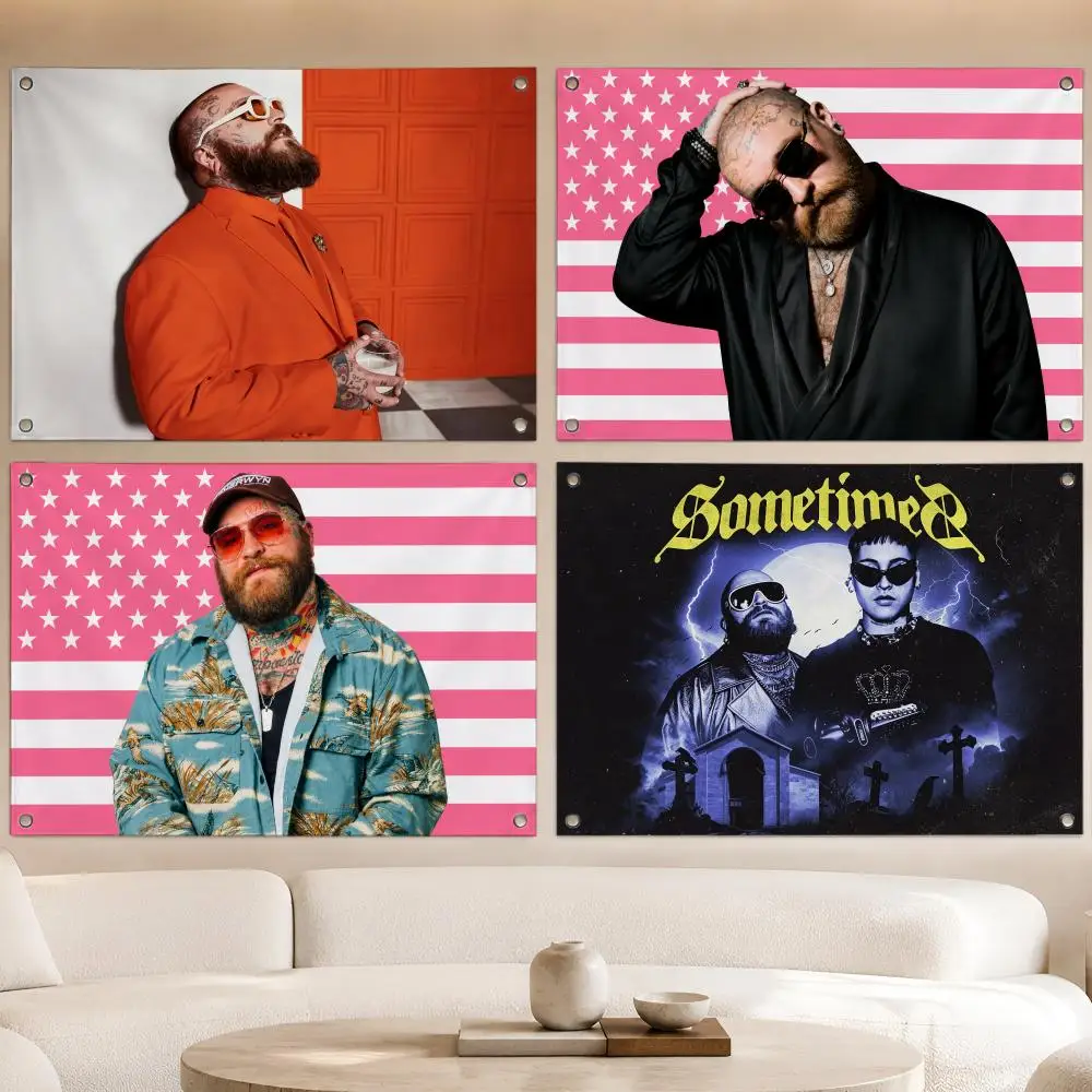 Music Soul Pop Singer Teddy Swims Flags Fan Banner Tapestry Wall Hanging Garage BarDorm Camp Party Outdoor Home Decor Gift