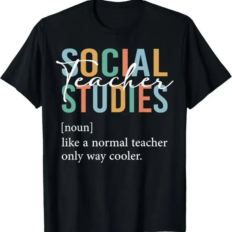Funny Social Studies Teacher Definition For T Shirt