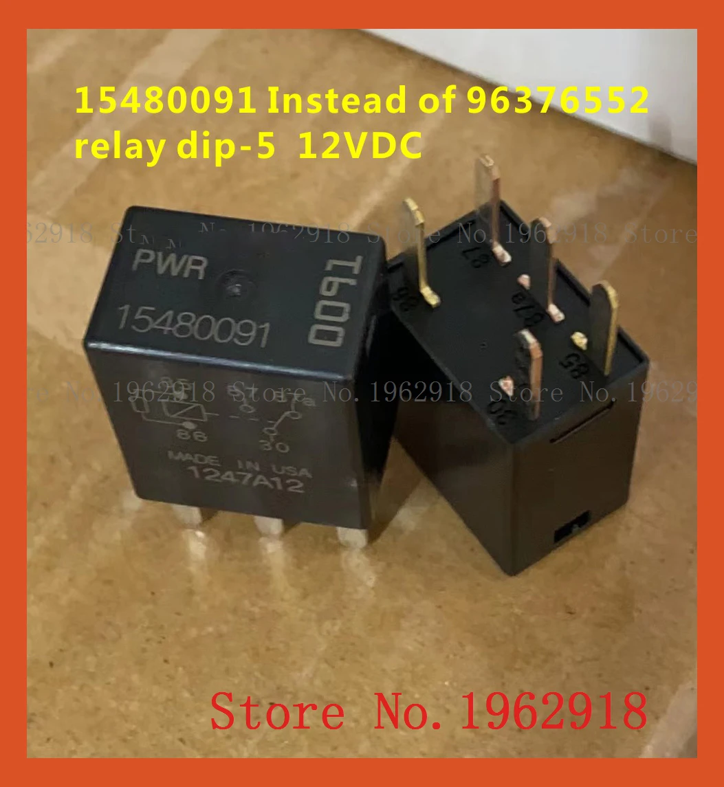 GL8 13500128 12V 248 15480091 Instead of 96376552 relay dip-5 12vdc