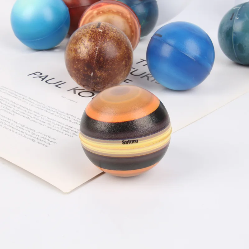 9Pcs Simulation The Solar System Plastic Cosmic Planet System Universe Model Figures Teaching Materials Science Educational Toys