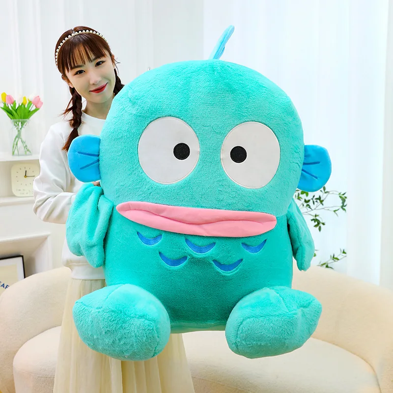 

Kawaii Sanrio Hangyodon Plush Anime Plush Doll Stuffed Toys Halloween Decoration Sofa Backrest Cushionthrow Pillow Girls Gifts
