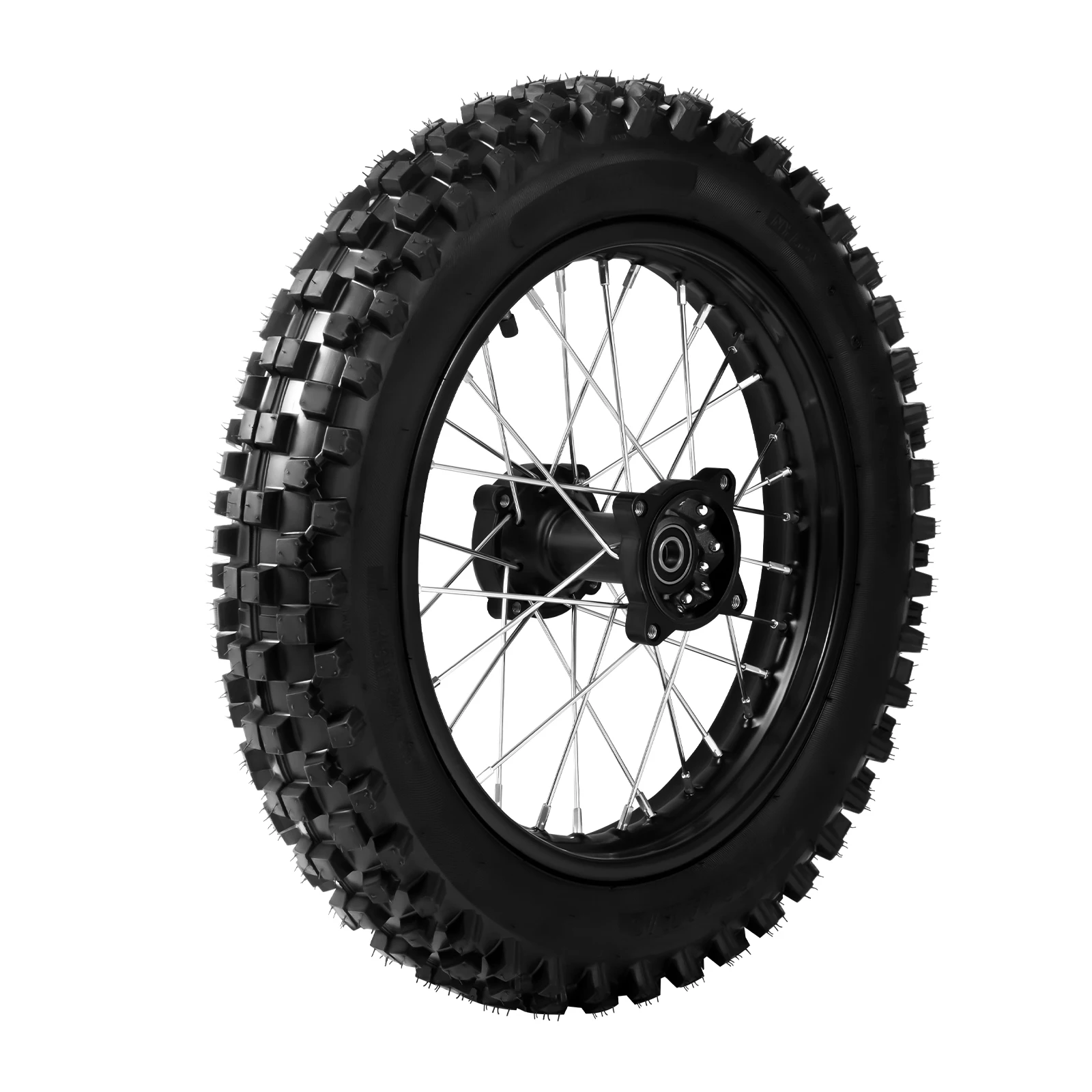

90/100-14 Rear Wheel 14-Inch Motorcycle Tire Fit for Dirt Bike/Pit Bike/Monkey Bike/125/140/150/160cc