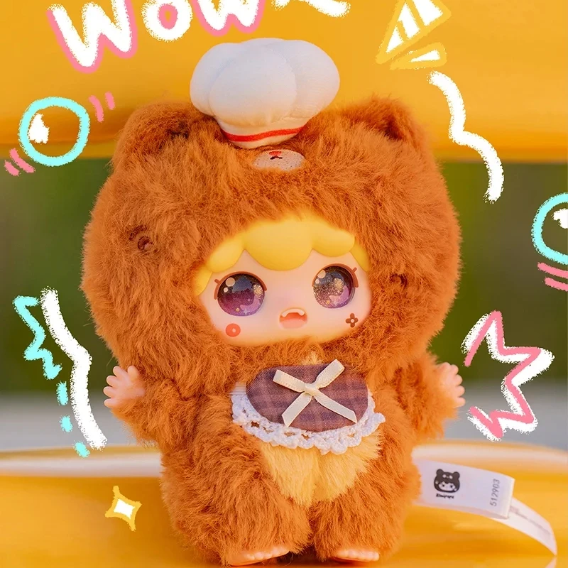 Kimipapa Animal Series Mystery Plush Blind Box  Bag Plush Doll Figure Cute Collectible Gift Bag Charm Ornament Handmade Souvenir