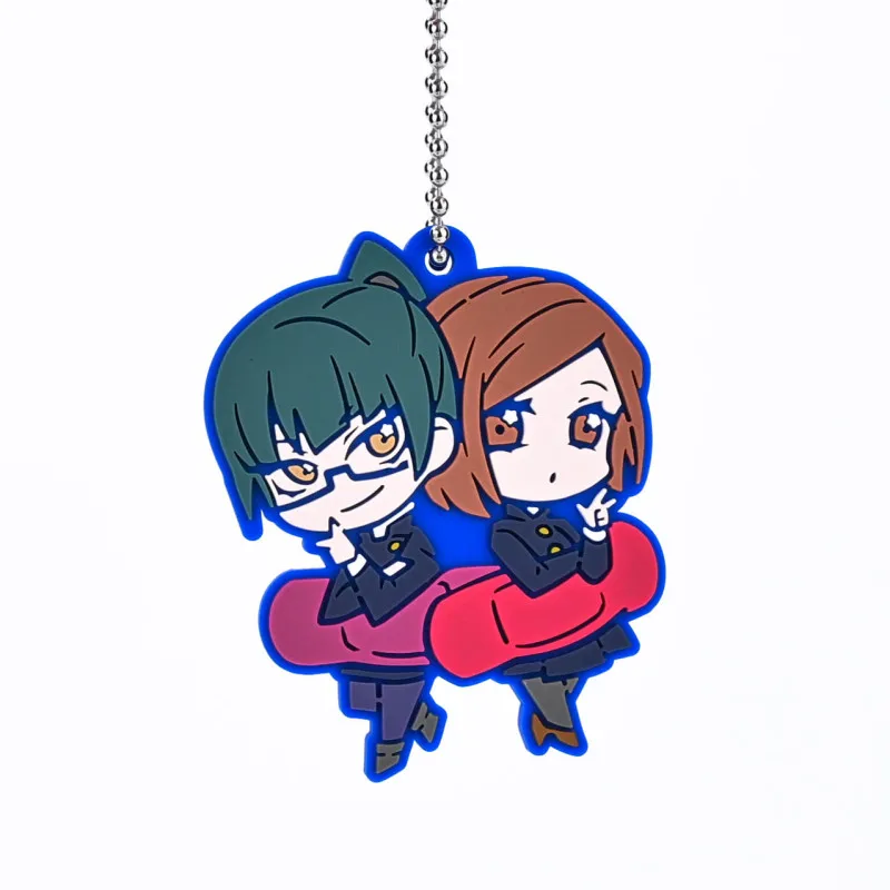 Japan Stasto Gashapon Capsul Jujutsu Kaisen Rubber Pendants 2