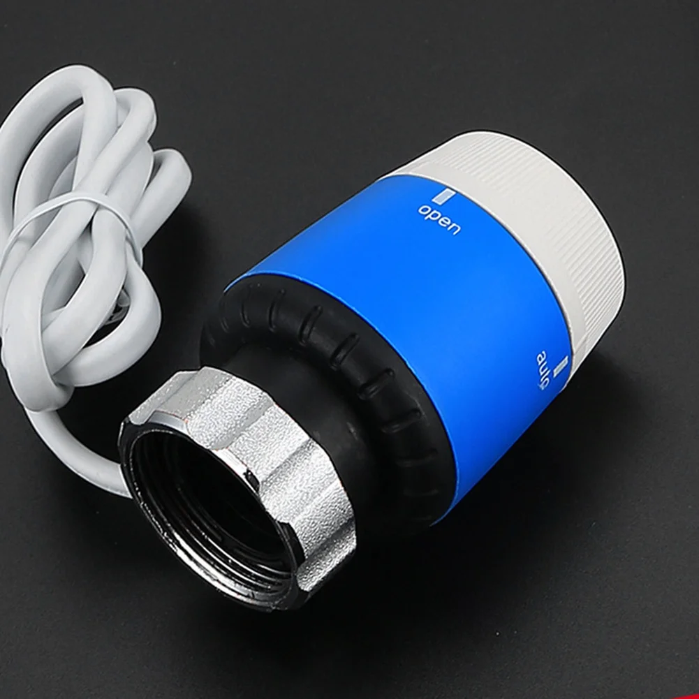 2W Low For Power Electric Actuator For Underfloor Heating, Smart Thermostat Valve M30x1.5 Thread Auto Temperature Control