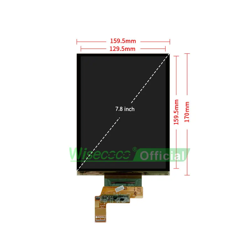 Imagem -02 - Painel de Toque Capacitivo Tela Macia Flexível Amoled Display Dobrável Oled 1440x1920 Mipi Placa Controladora 78