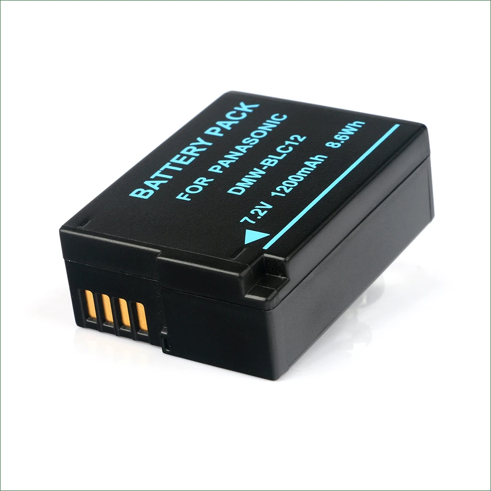 For Panasonic DMW-BLC12 Battery Compatible with DC-G90 DC-G91 DC-G95 DC-G95M DC-G99 Rechargeable Digital Camera Battery