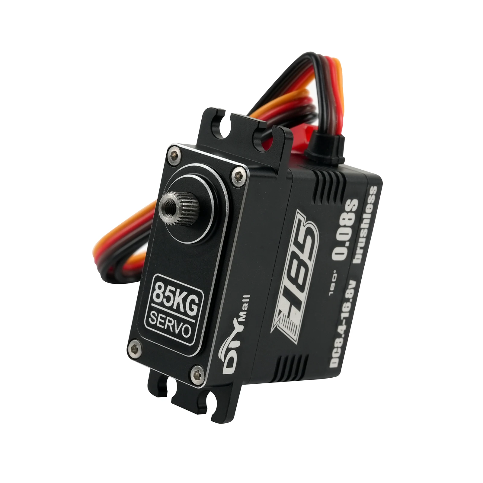 Servo numérique haute vitesse 85KG, 0.08sec, 60 degrés, 16.8V, moteur sans balais étanche, engrenage en acier pour Robot de voiture d'escalade RC