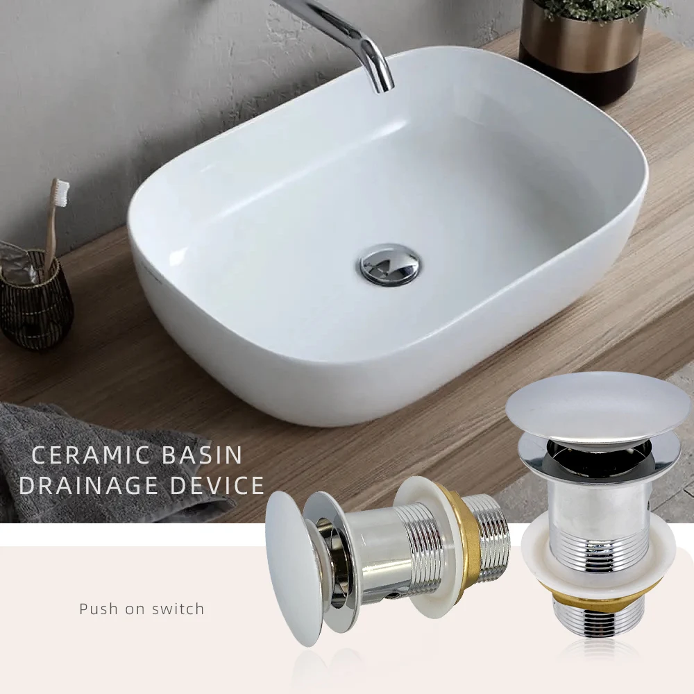 Bathroom Sink Pop Up Drain Plug Basin Waste Pop Up Filter Deodorization Insect Stopper Drain Bathroom Siphion Pipe Kits Toilet