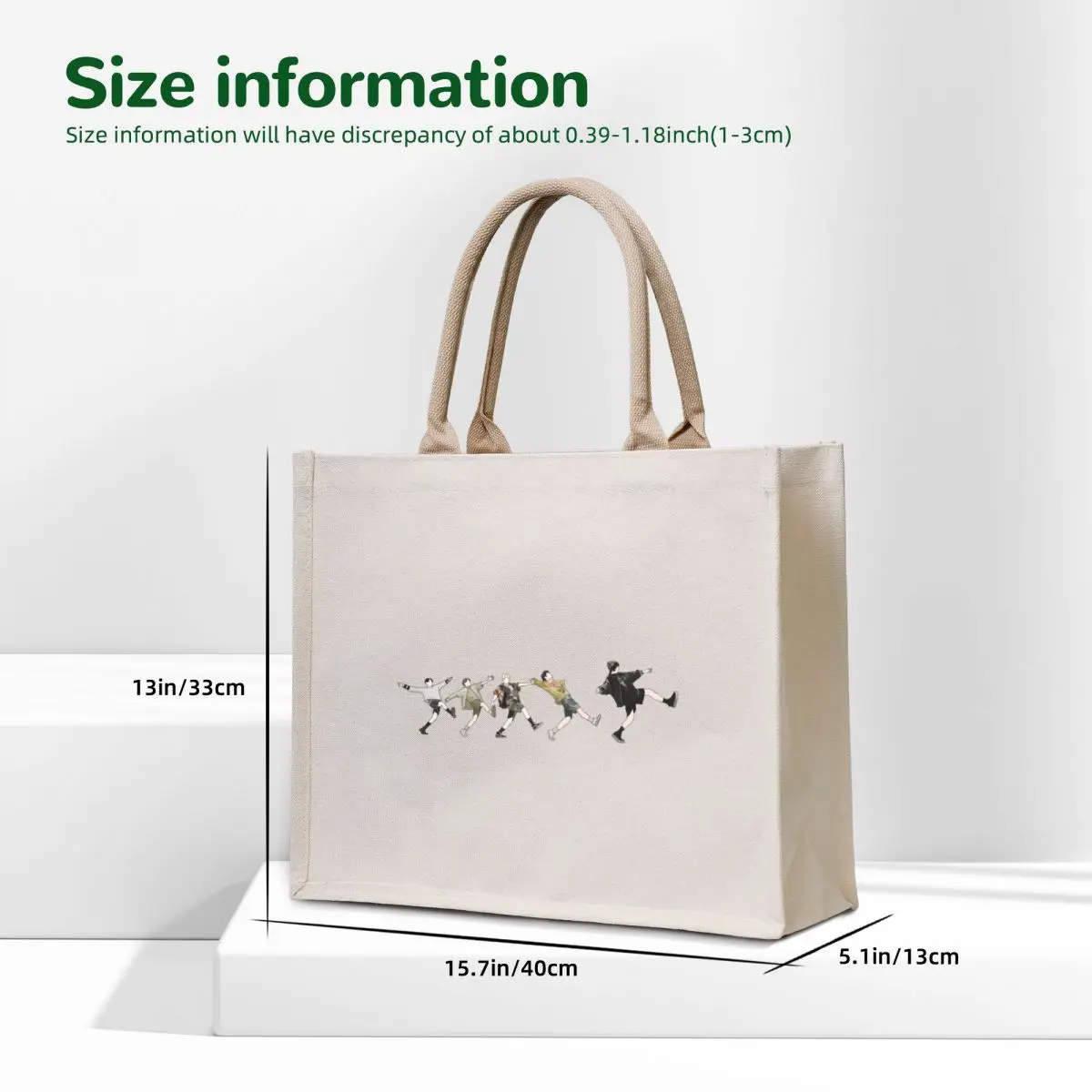 TXT 0x1=Lovesong minimalist ver 2 Tote Bag Portable shopping bag great bag tote bags cloth bags