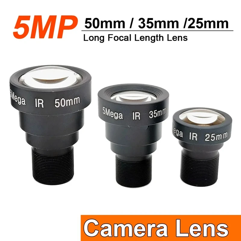 A39Q-HD 5MP M12 Long Focal-Length CCTV Camera Lens 5 Megapixel Lens For AHD Analog IP Security Camera