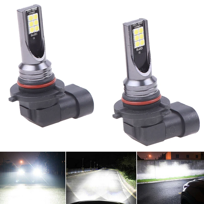 2 قطعة 9005 9006 LED مصباح أمامي عالي منخفض الشعاع 100 واط 19000LM 6000 كيلو أضواء ضباب بيضاء فائقة السطوع #2
