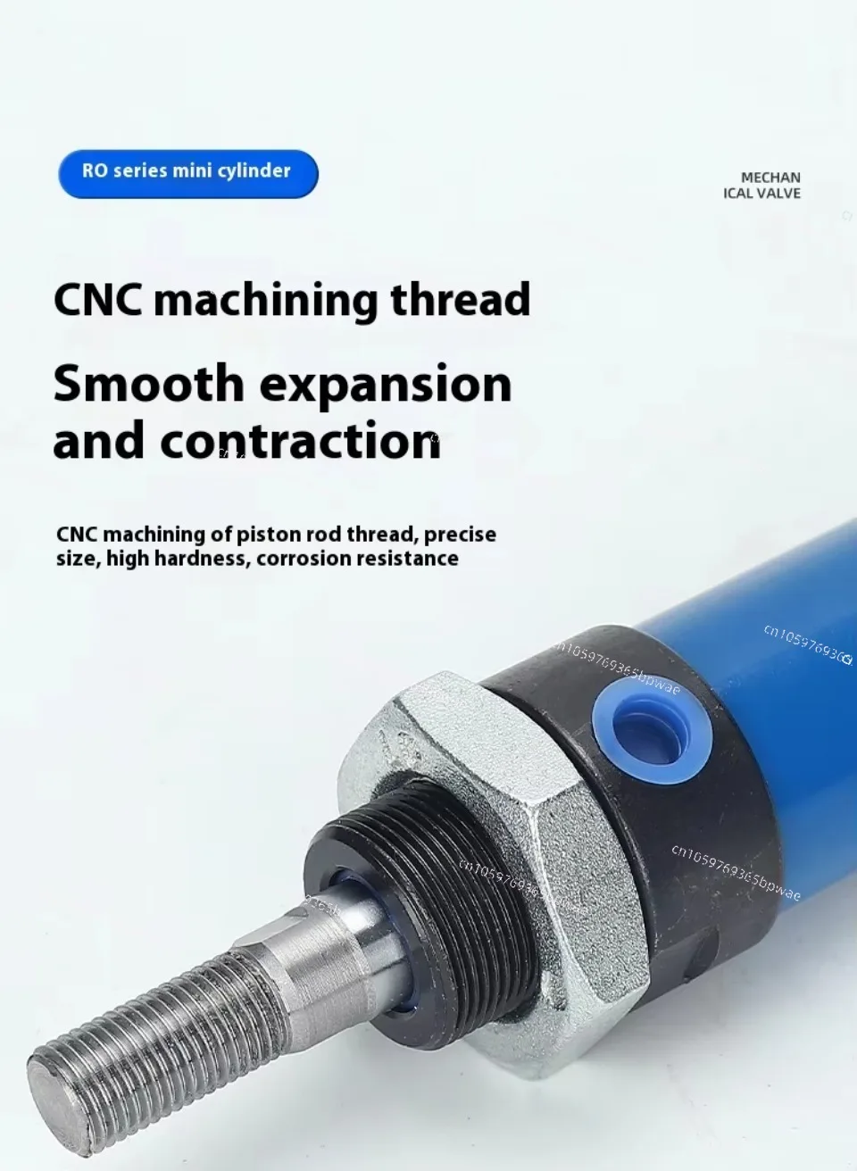 Small Mini Hydraulic Oil Cylinder Multi Bore Stroke 16-63mm Bore 25-300mm Stroke Hydraulic Piston Cylinder Machinery Accessories