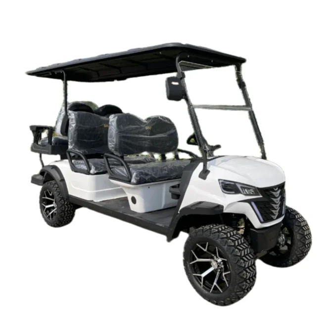 حار بيع 48 فولت 4 مقاعد عربات الغولف الكهربائية للبيع #1