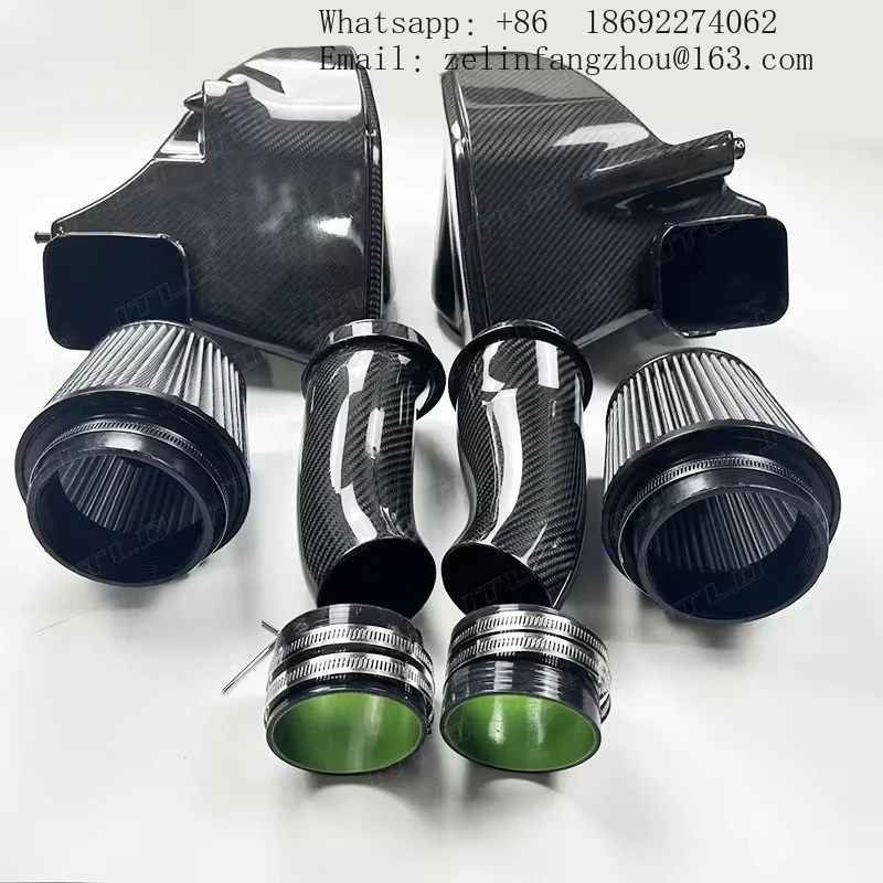 JTLD Professional Performance Cold Air Intake System Carbon Fiber Air Intake System For BMW M5 F90