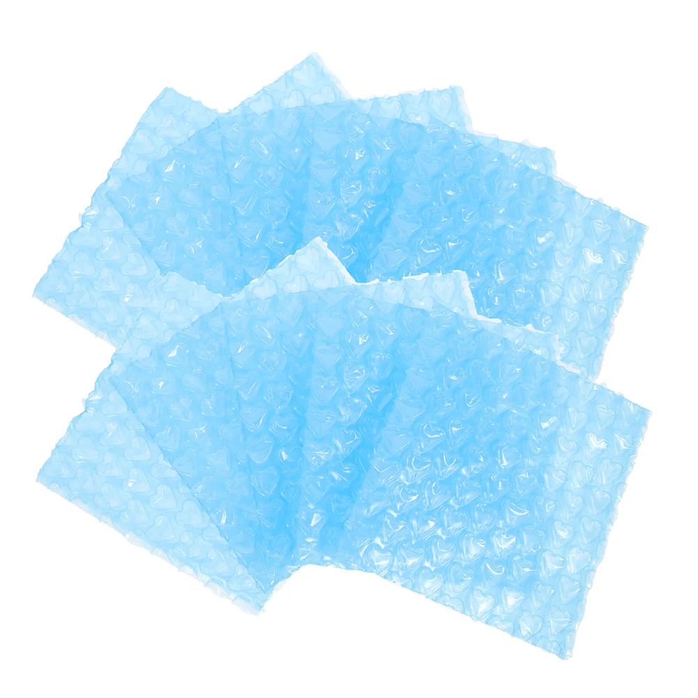 

100 Pcs Bubble Bag Carrying Envelope Protection Sky-blue for Shipping Pouches Wrap