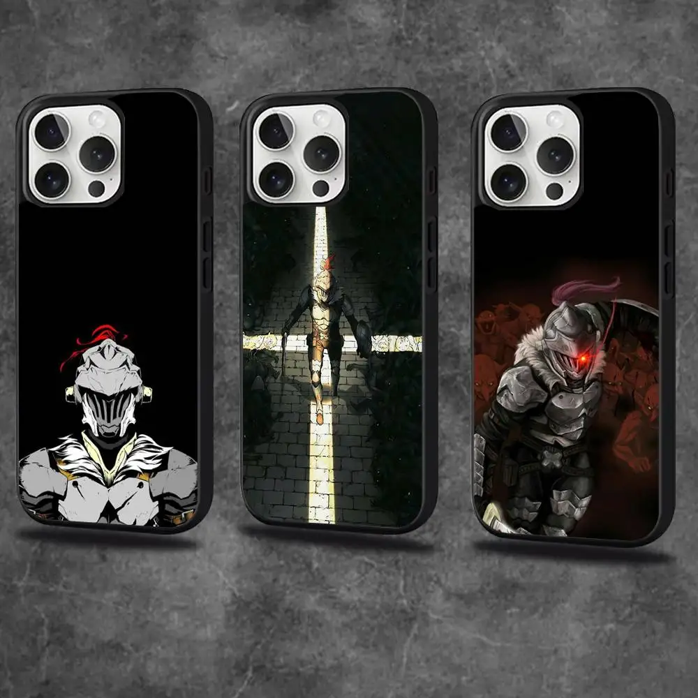 

G-Goblin S-Slayer Phone Case For iPhone 17,16,15,14,13,12,11,Pro,Max,Plus,Mini,SE4,E Magnetic Magsafe Wireless Charging