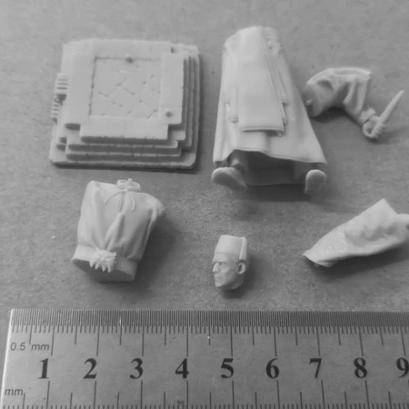 Figurine en résine la momie, Kit de modèles 1/24, jouets non peints et non assemblés, livraison gratuite