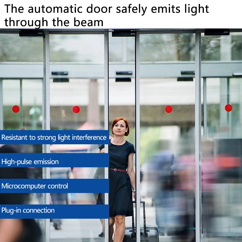 

Electric sensor door light eye anti-pinch safety light, human body infrared light eye automatic door safety light