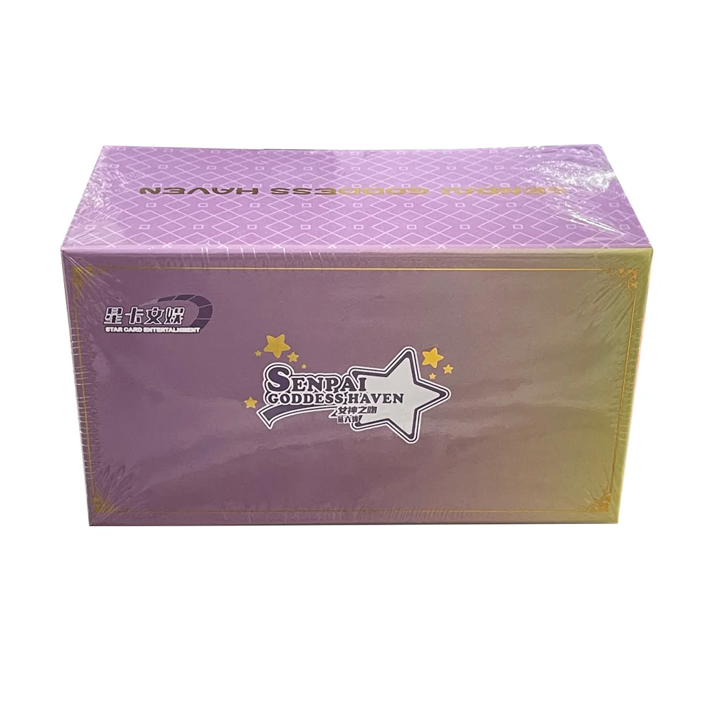 Goddess Stoey SENPAI GODDESS HAVEN 6 TCG Anime Girls Collection card 1 Box 90Pcs MR SSR CP Limited cards Child toy