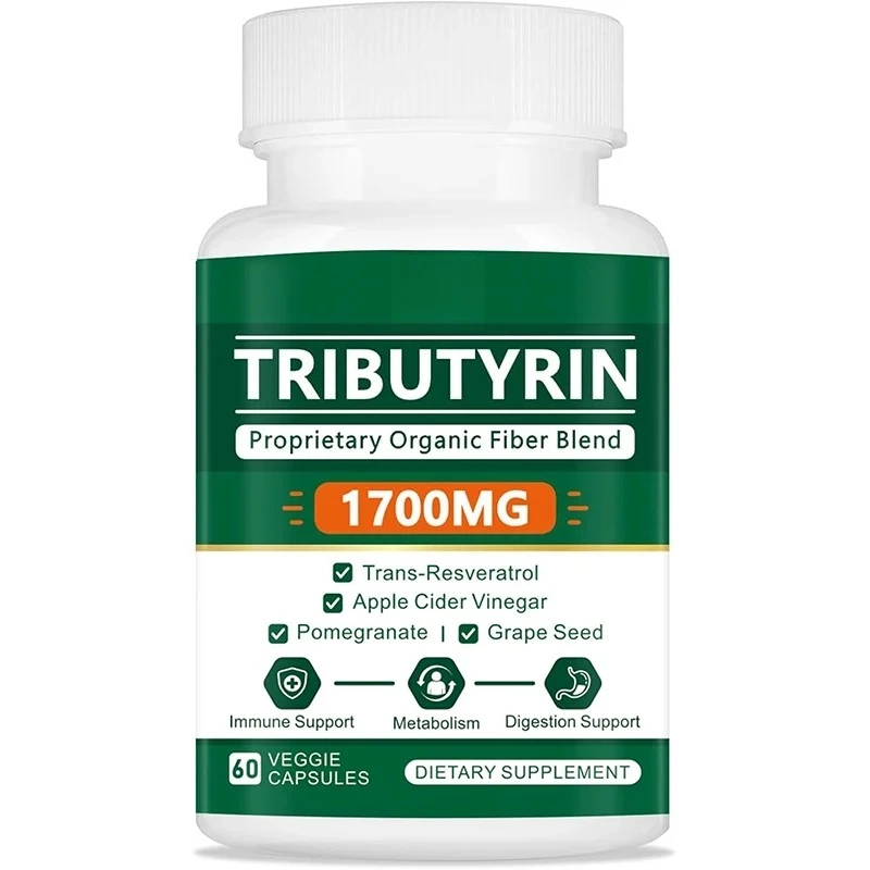 

Tributylin Supplement - High Quality Butyrate Gut Health Supplement 60 Tablets
