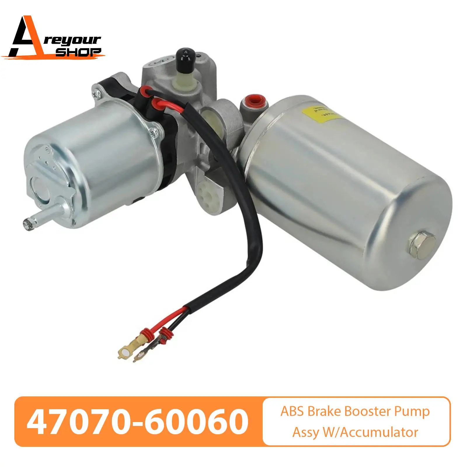 Areyourshop ABS Brake Booster Pump Assy W/Accumulator for Toyota Land Cruiser 47070-60060