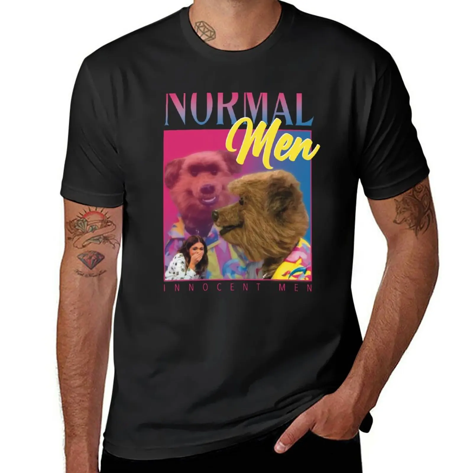 

New We're Just Normal Men T-Shirt plus size t shirts heavyweight t shirts mens cotton t shirts