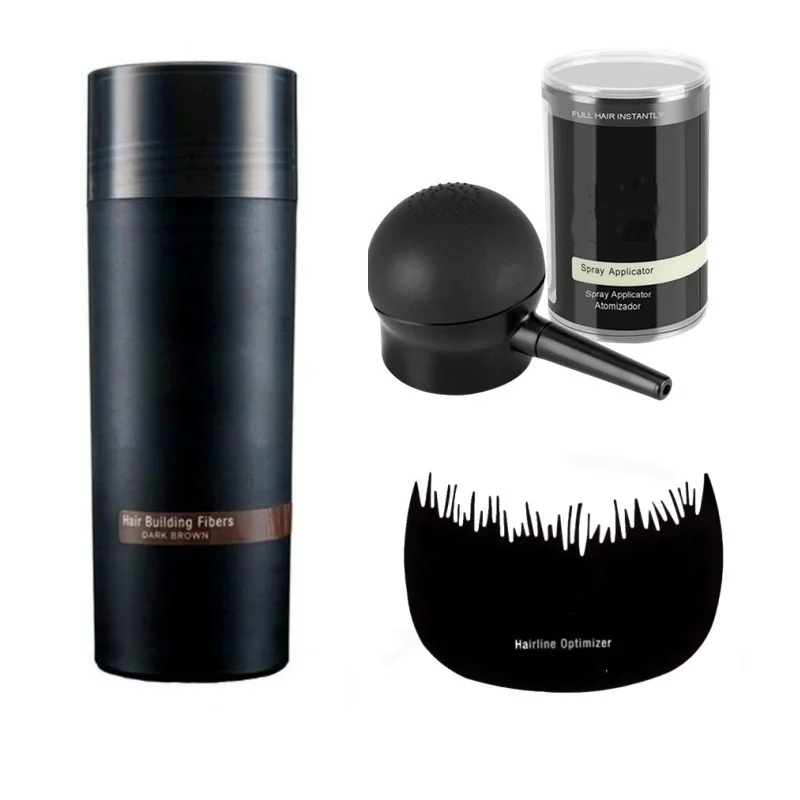 

Набор из 3 шт., порошки для восстановления роста волос, волокно для наращивания волос, натуральный кератин, порошок для укладки, оптимизатор, плотный рост волос, волокно 27,5 г