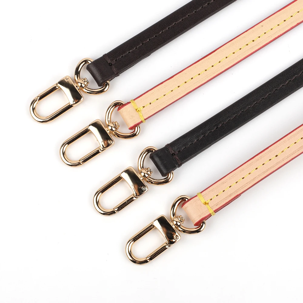 Genuine Leather Bag Strap Vachetta Bag Handle Adjustable Crossbody Shoulder Strap Replacement For Handbag Accessories