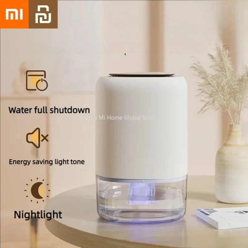 Портативный осушитель Xiaomi Youpin, сушилка для поглощения влаги, бытовой осушитель, подвал, небольшой осушитель со светом, новый