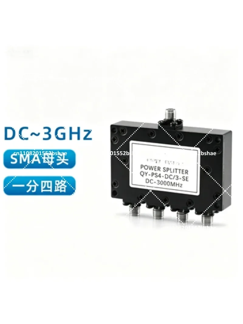 Low Frequency 3000M Resistance Power Divider SMA 1 to 4 RF Combiner for Electronic Components Market