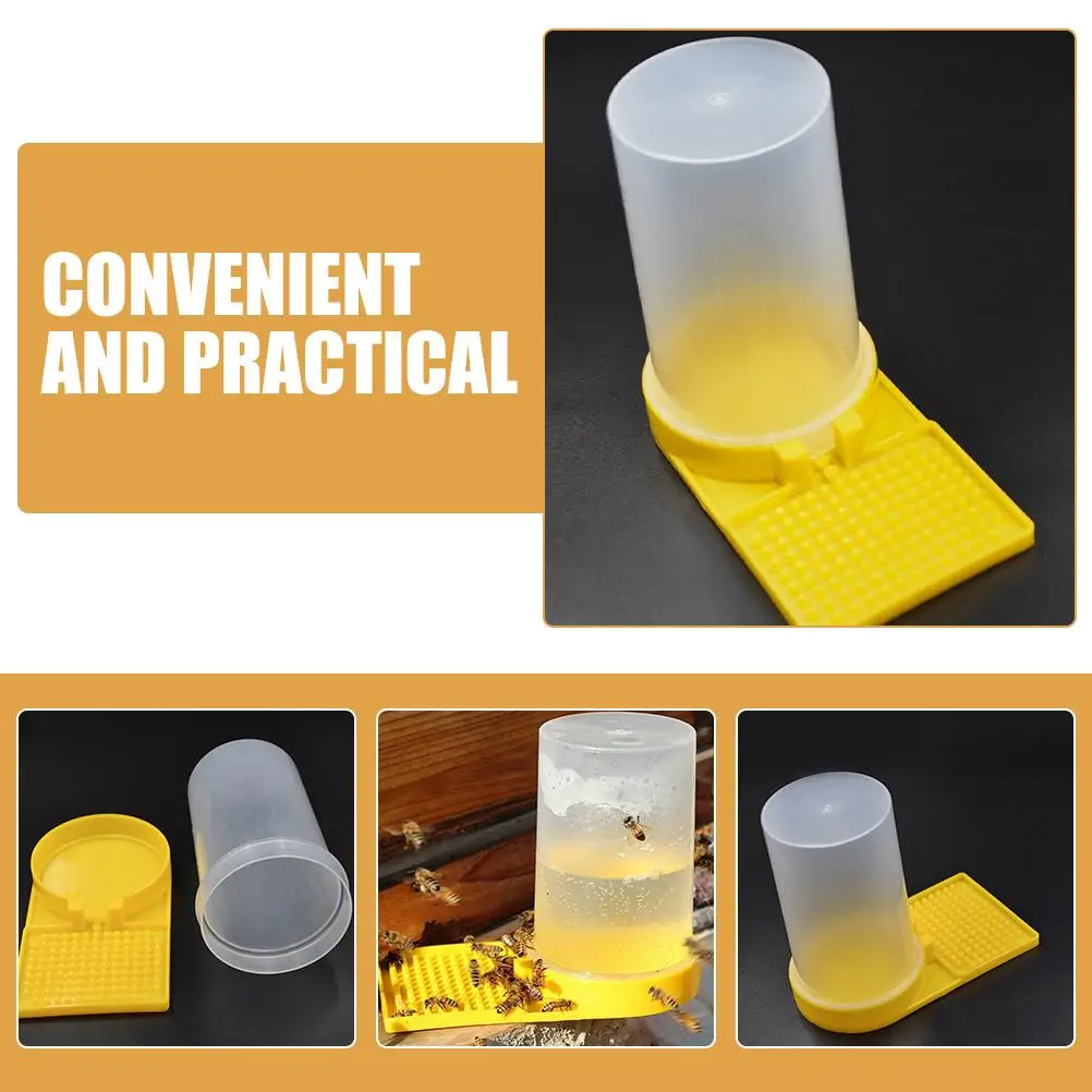 

8 шт. кормушка из полипропилена, прочные принадлежности для пчеловодства, чашки для поилки для пчел, садовое кормление, стабильная миска для еды для пчел