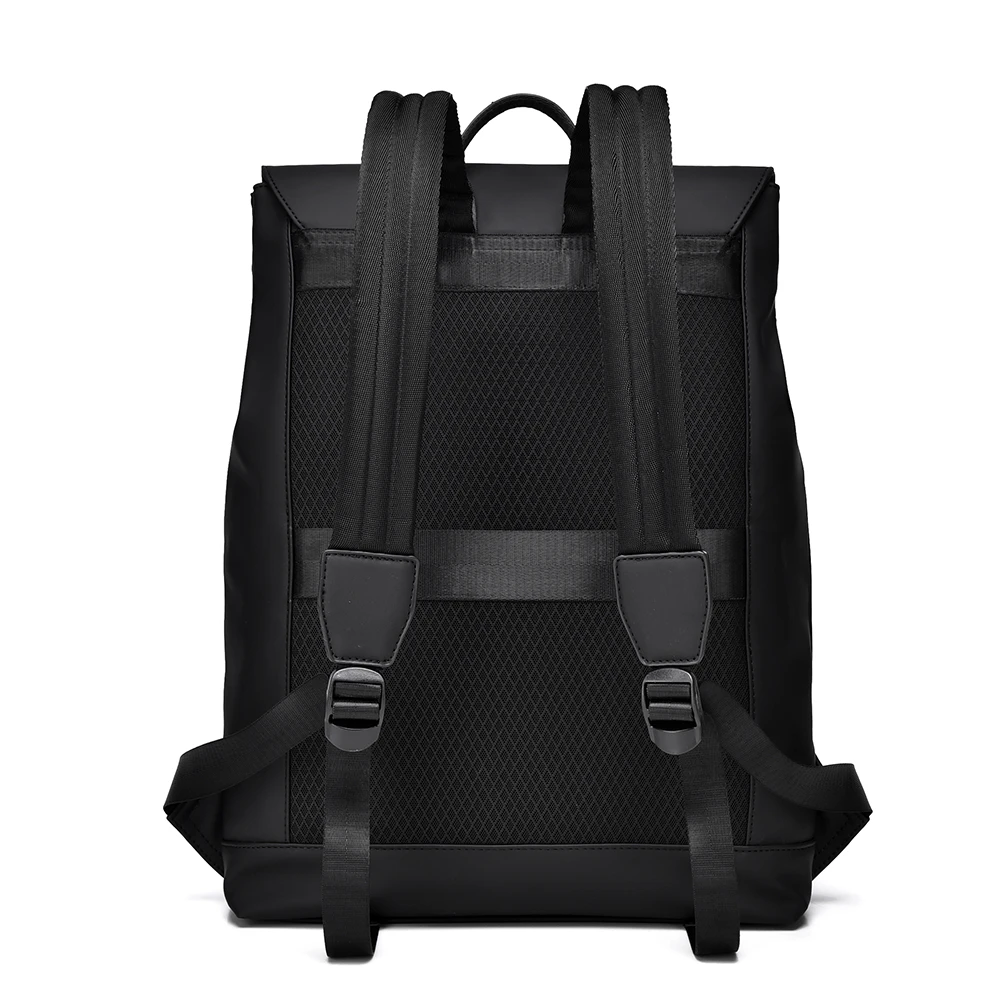 High Quality Waterproof Men\'s Laptop Backpack Fashion multi compartment Black Backpack for Business Urban Man Backpack