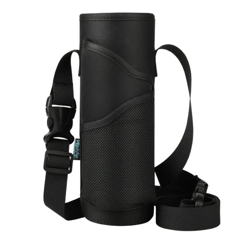 

Drink Bottle Carrier Water Bottle Pouch Holder Water Bottle Carrier Bag With Removable Shoulder Strap And Hand Strap Sports