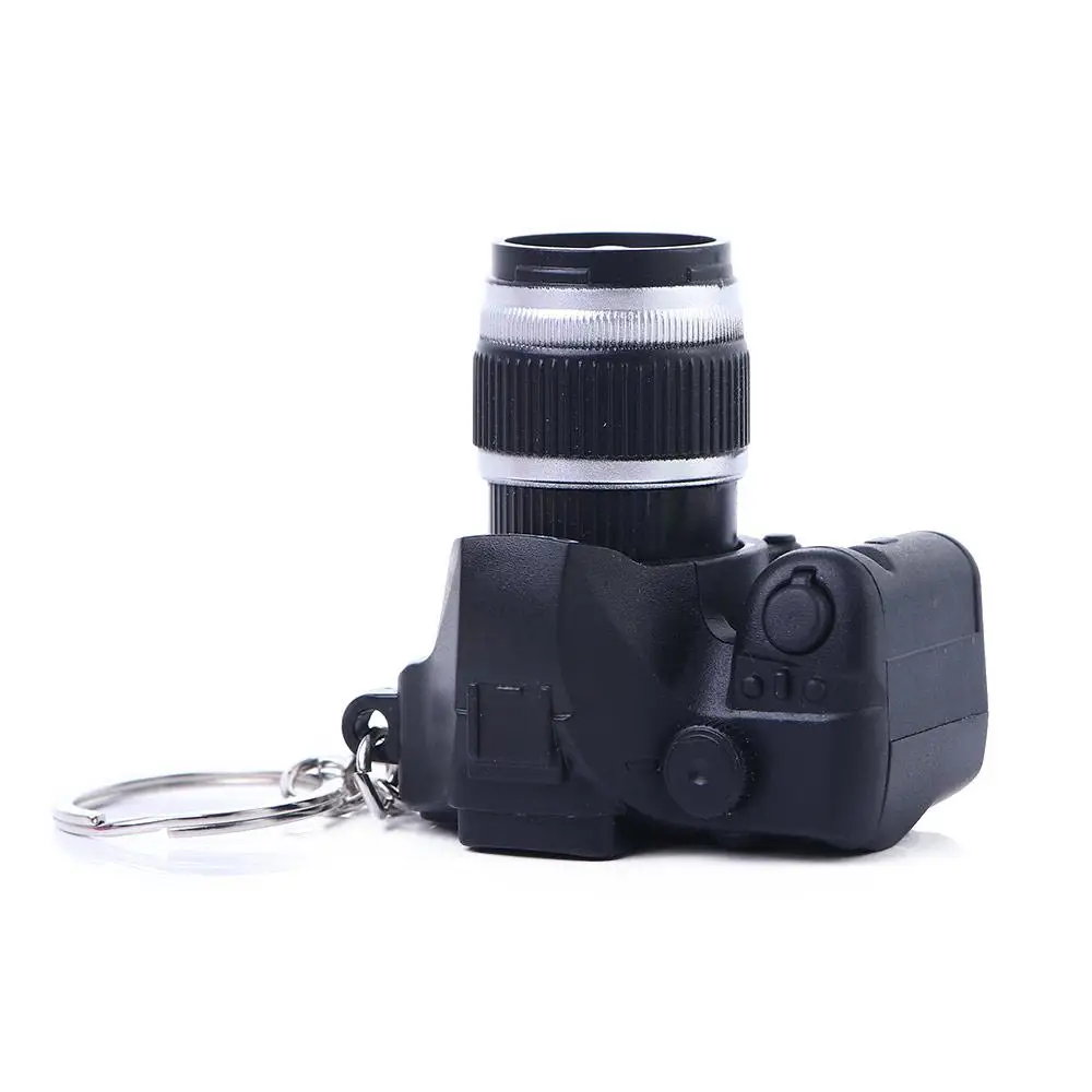 Birthday Gift Led Light With sound Creative camera Mini Keychain  Simulation Cameras Flashing Camera Camera Keychain