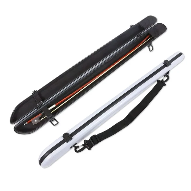 Carbon Fiber Violin Bow Box Waterproof Shockproof Wear-resistant Universal One-shoulder Bow Case Musical Instrument Accessories
