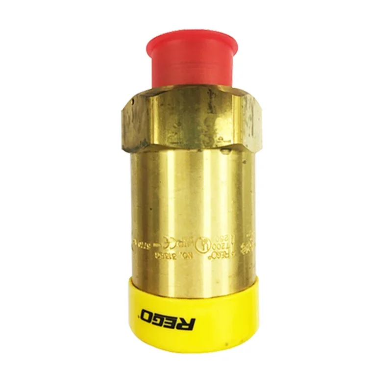 REGO 3135G Brass LPG Safety Valves Hydrostatic Relief Valve Gas Tank Pressure Relief Valves For DOT Cylinders