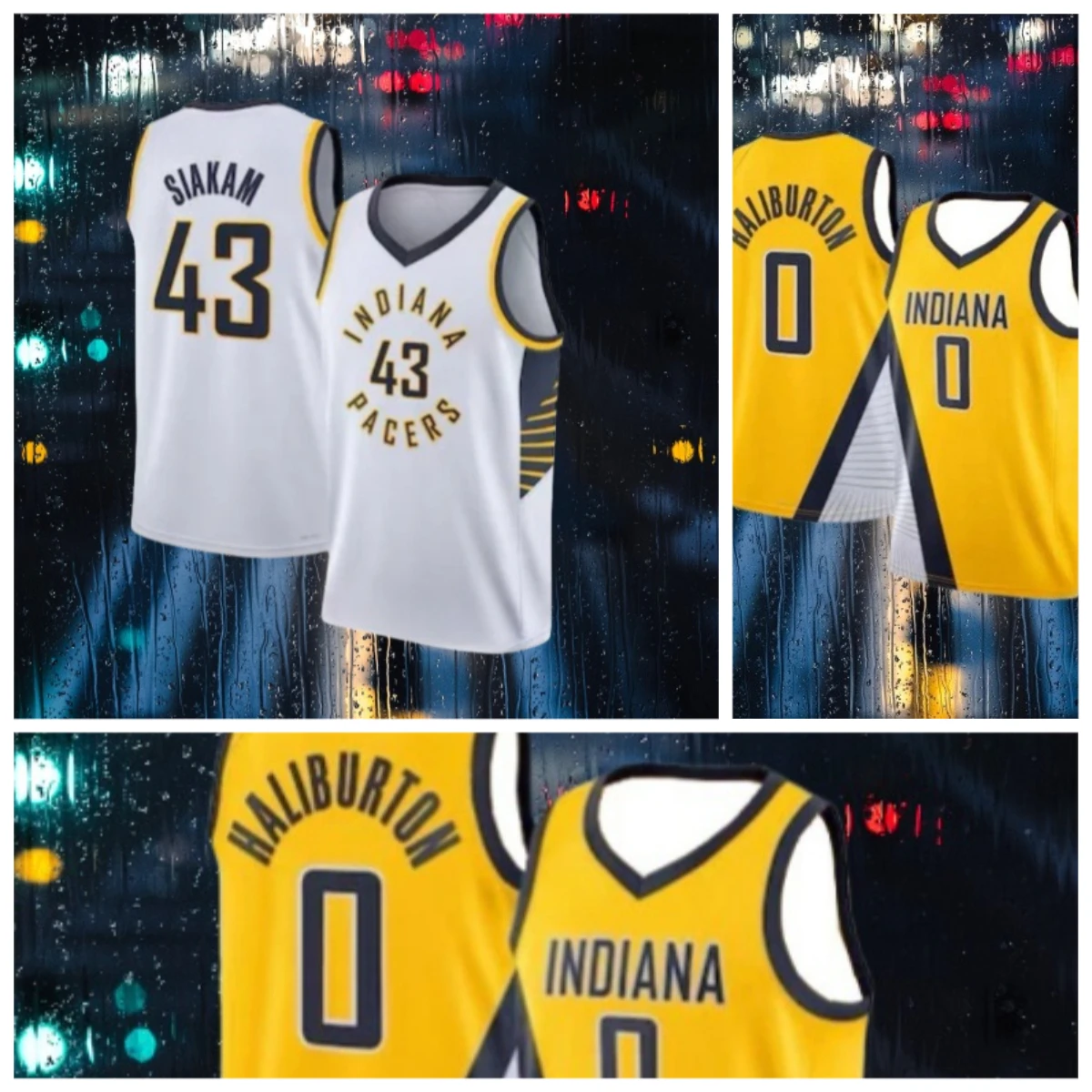 Novedad de verano, camiseta de baloncesto americano con estampado 3D de Indiana, camiseta de juego de playoff, chaleco transpirable de secado rápido