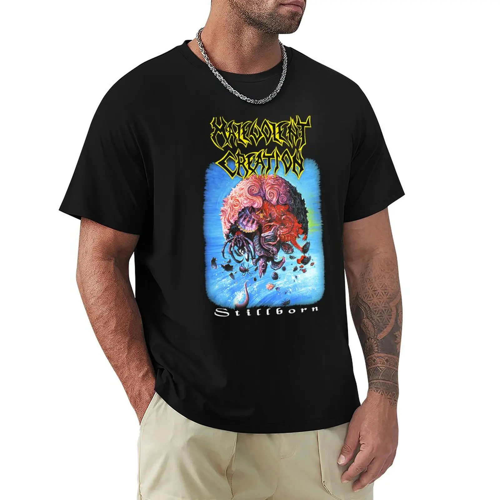 Camiseta Malevolent Creation, camiseta ligera para vacaciones