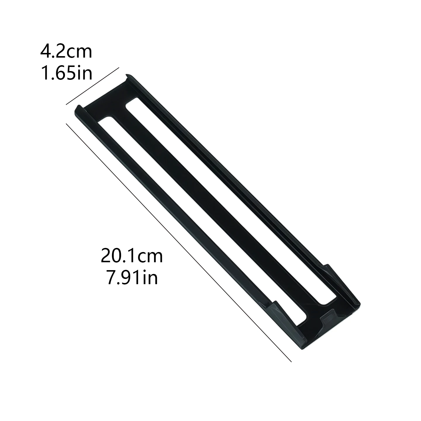 No-Drill Self-Adhesive Coffee Capsule Holders, Set of 4 Vertical Wall Mount Capsule Storage Strips