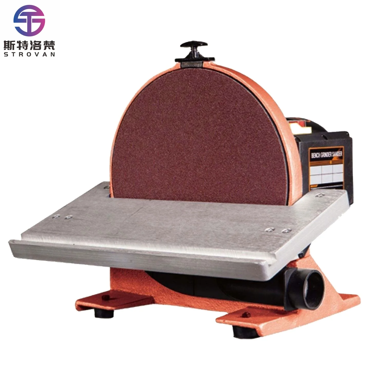 1200W Belt Disc Sander Machine for Polishing Sanding Powerful Motor Electric Bench Belt Sander Disc Sander