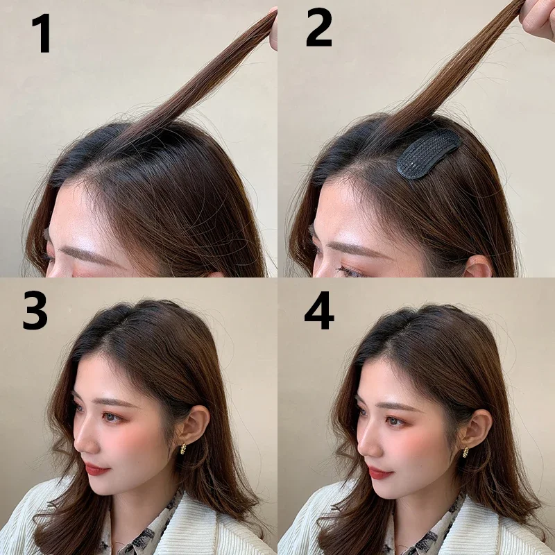 8/4/2PCS Puff Hair Head Cushion Hair Clips Invisible Volume Hair Base Fluffy Sponge Clip Bun DIY Hair Styling Tool for Women image 5