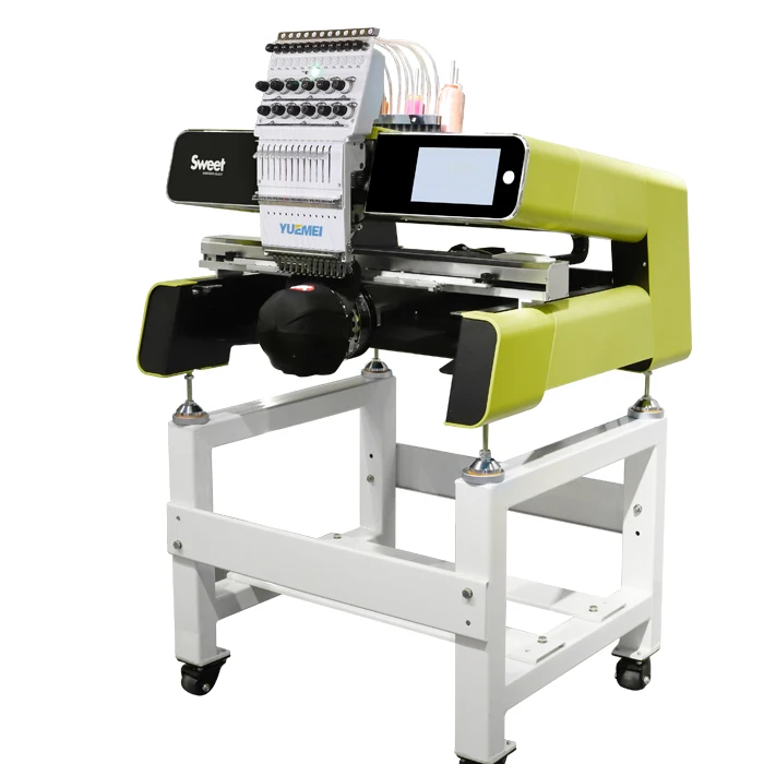 Fast Delivery!!!YUEMEI  Multifunctional Single Head Computerized Embroidery Machine