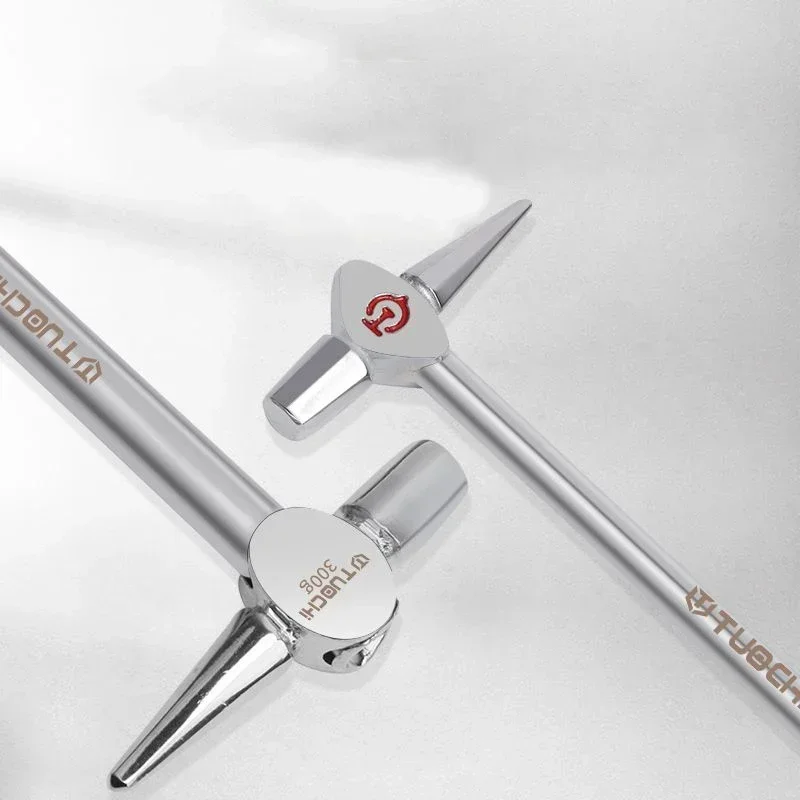 Outdoor Extended Hammer Railway Train Boiler Inspection Iron Handle Railway Inspection Safety  Escape Window Breaker Tools