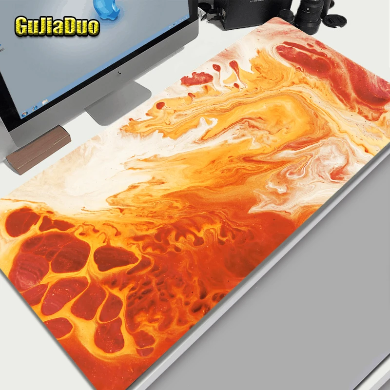 

40x90cm Abstract Art Mouse Pad XXL Natural Rubber Non-slip Notebook Keyboard Table Desk Mat Gaming Accessories Game Mousepad Rug