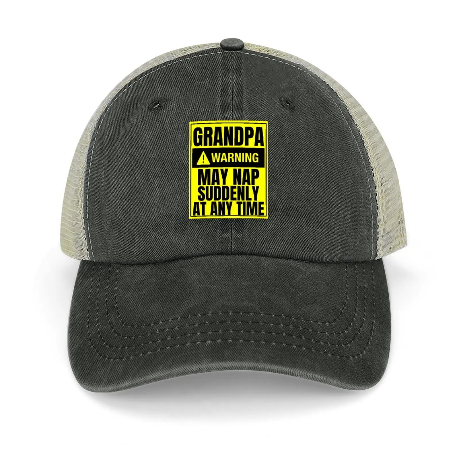 

grandpa warning may nap suddenly at any time Baseball Cap Visor Dropshipping Designer Hat Women Caps Men's