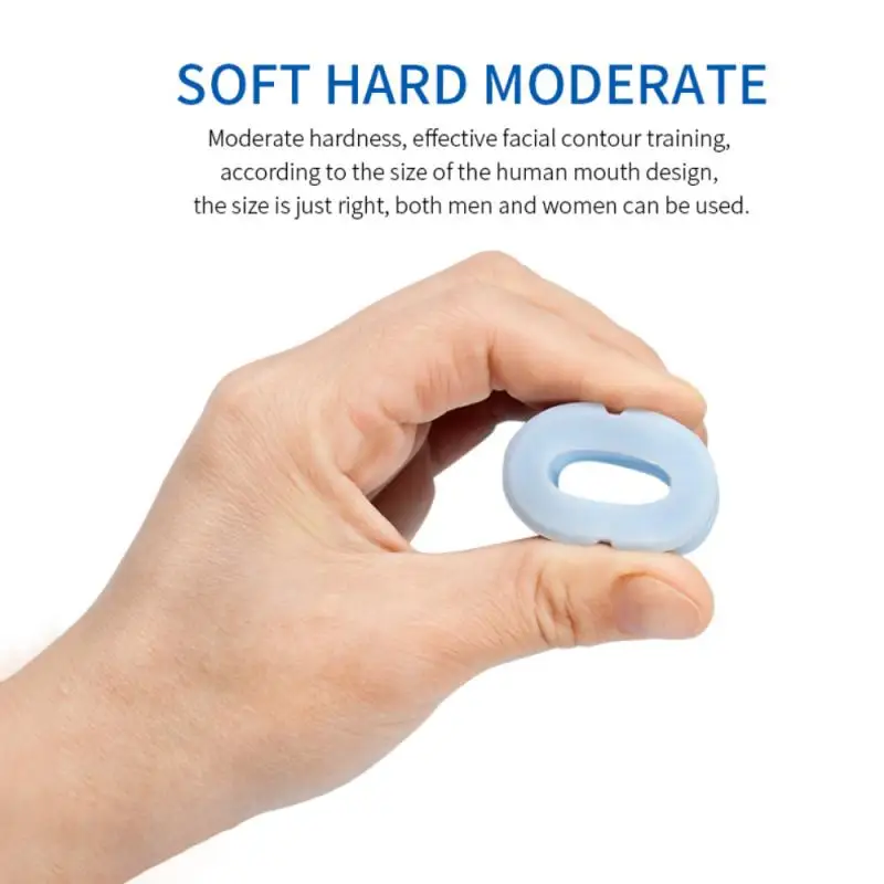 Facial Jaw Exerciser Face Fitness Ball Soft Silicone Safe Muscle Practicee Toner Portable Fitness Equipment