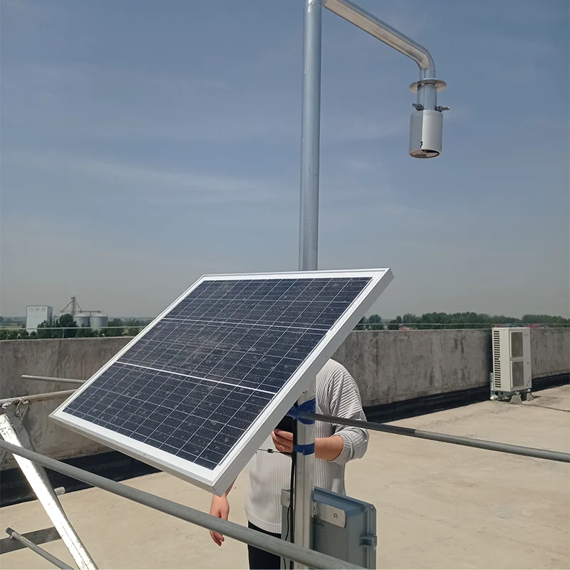 

China Factory Outdoor Wireless Wifi Solar Weather Station with Wind and Rain Ambient Temperature