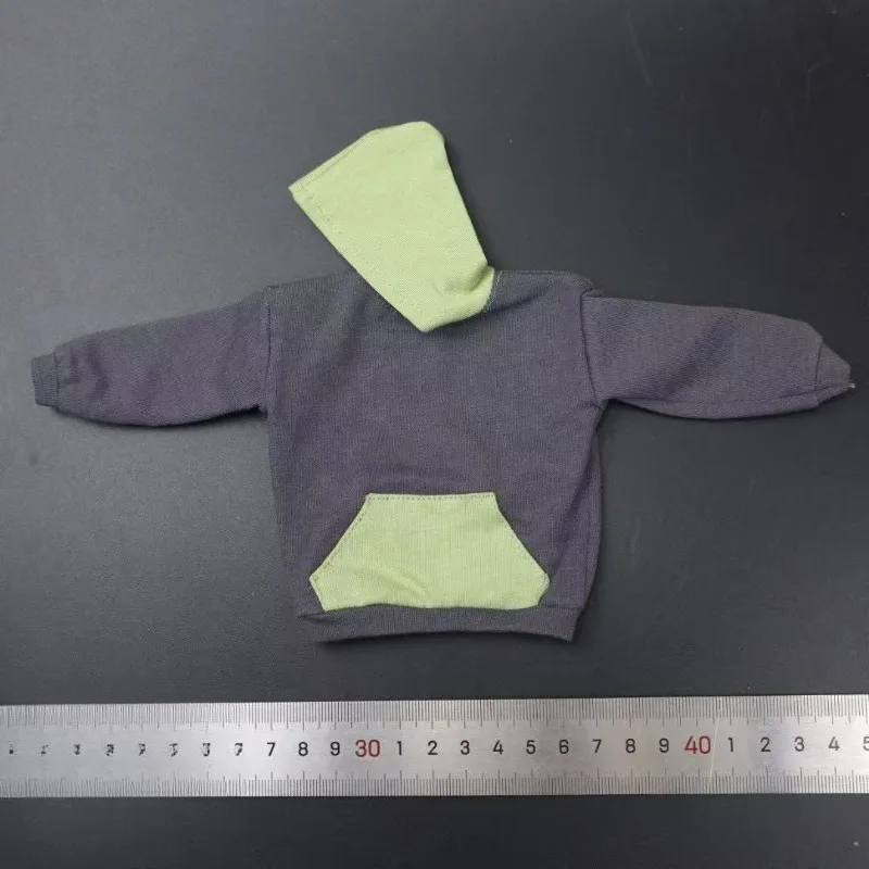 Sweat à capuche avec chapeau, jouets à l'échelle 1/6, tendance, modèle de vêtements pour hommes de 12 pouces, figurines, décoration de poupée corporelle